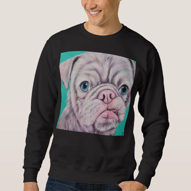 Obie the pug sweatshirt (Front)