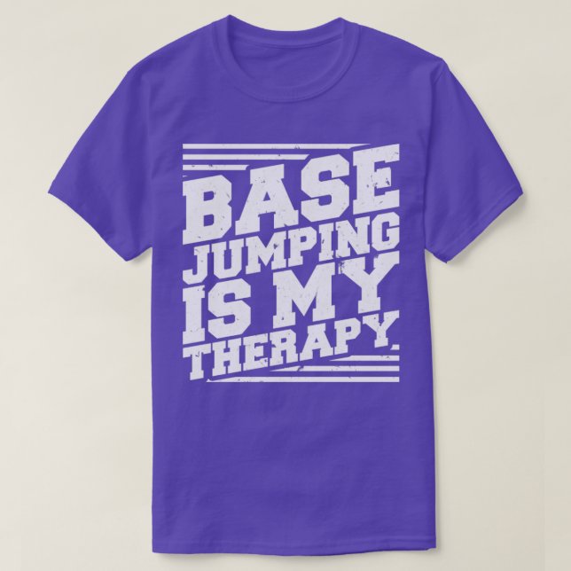 Object Jumping Base jumping B  T-Shirt (Design Front)