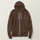 Objectivist ladies zip hoody