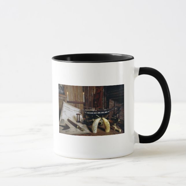Objects from a Nineteenth Century Captain's Desk Mug (Right)