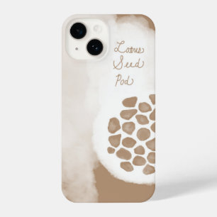 objet_11_lotus seed pod iPhone case