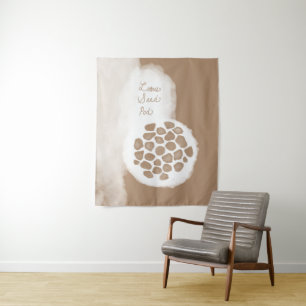 objet_11_lotus seed pod M_size tapestry