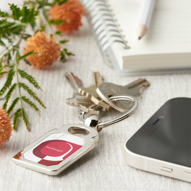 objet_12_trio metal key ring (Side)
