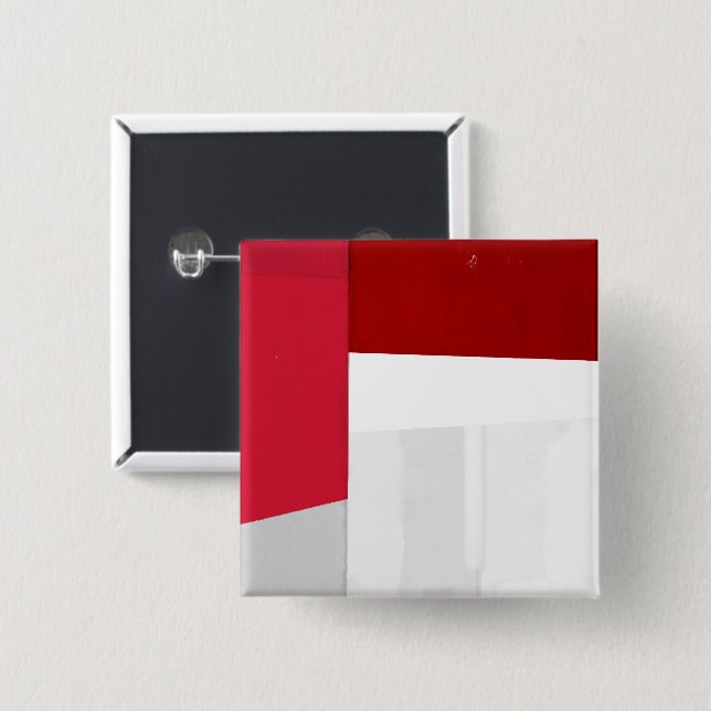 objet_13_quartet 15 cm square badge (Front & Back)