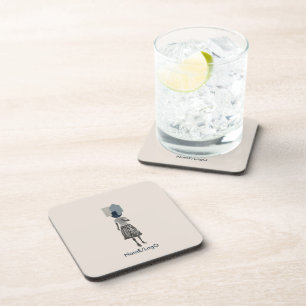 objet_14_une femme_1 hard plastic coaster