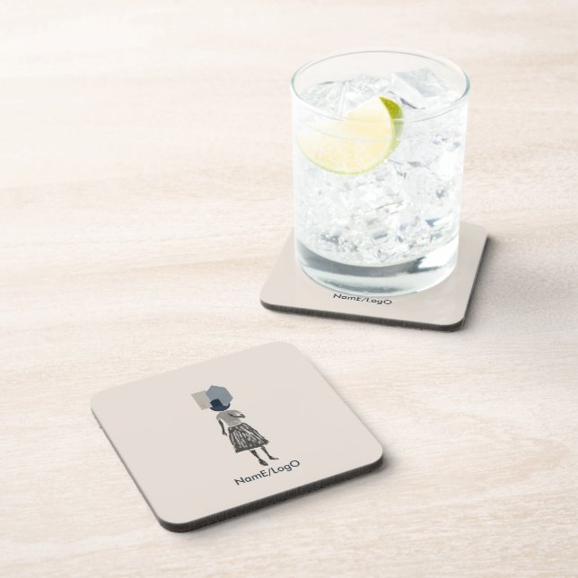objet_14_une femme_1 hard plastic coaster (Right Side)