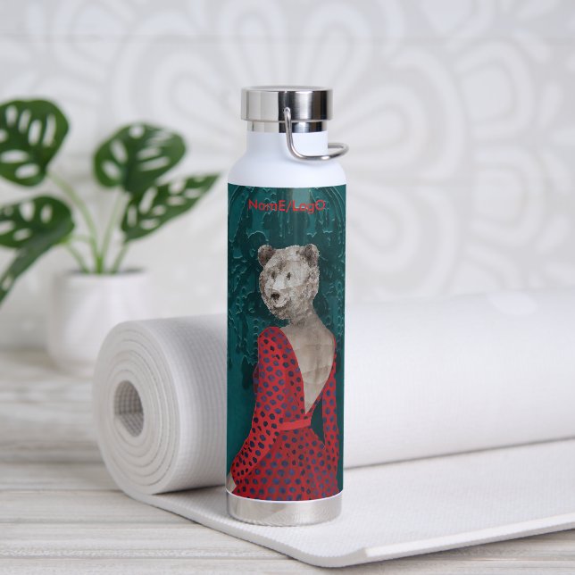 objet_19_une femme_2 water bottle (Yoga)
