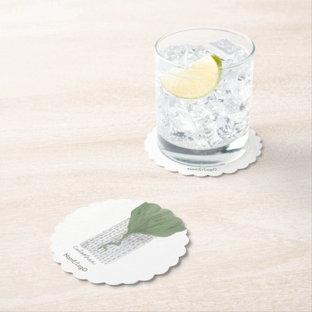 objet_1_calathea paper coaster (Insitu)