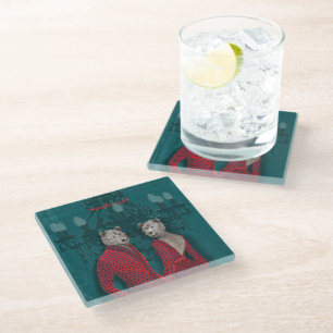 objet_20_une femme, un homme_2 glass coaster