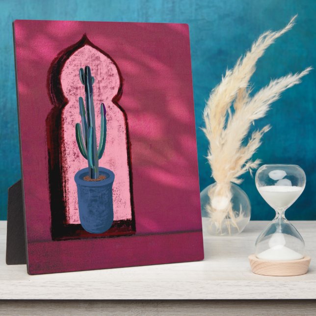 objet_21_a window with a cactus plaque (Side)