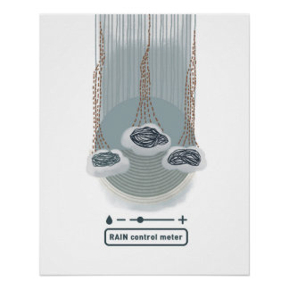 objet_2_rain control metre glossy poster