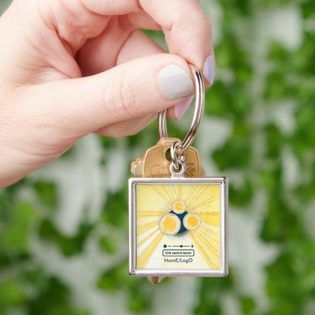 objet_3_sun control metre key ring (Hand)