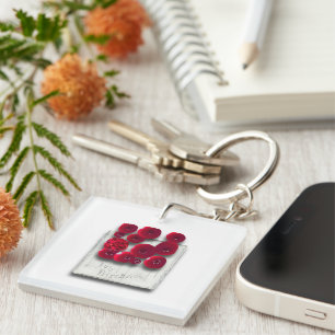 objet_4_variations on the ruby acrylic key ring