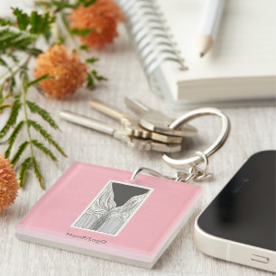 objet_6_outside scenery acrylic key ring