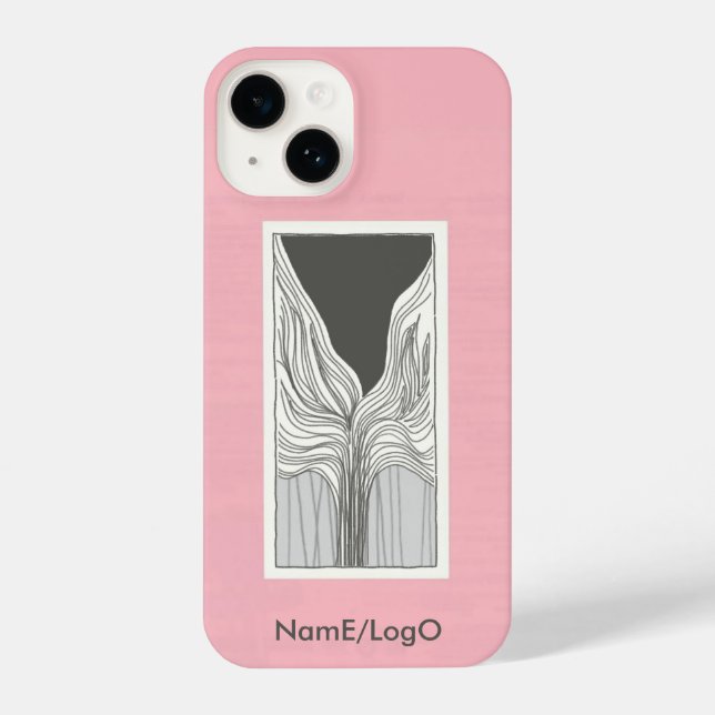 objet_6_outside scenery iPhone case (Back)