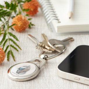 objet_8_autumn leaves_1 metal key ring
