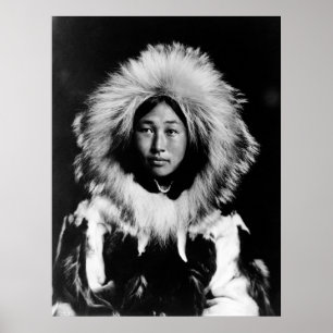 Obleka, an Eskimo Woman: 1907 Poster