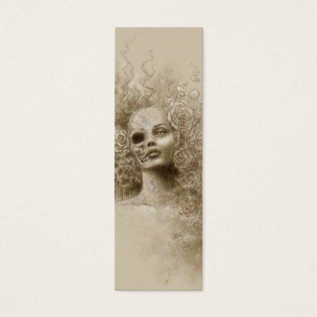 Oblivion Macabre Fantasy Art Bookmark (Front)