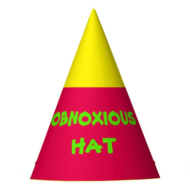 Obnoxious Hat (Front)