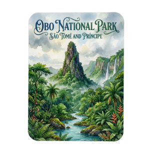 Obo National Park São Tomé and Príncipe Magnet