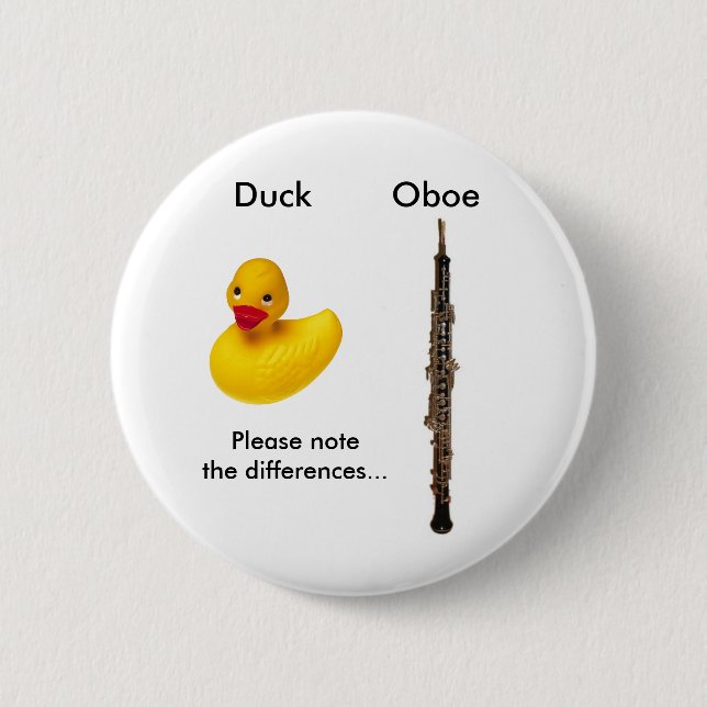 Oboe / Duck Button (Front)