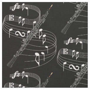 Oboe Fabric- Dark Fabric