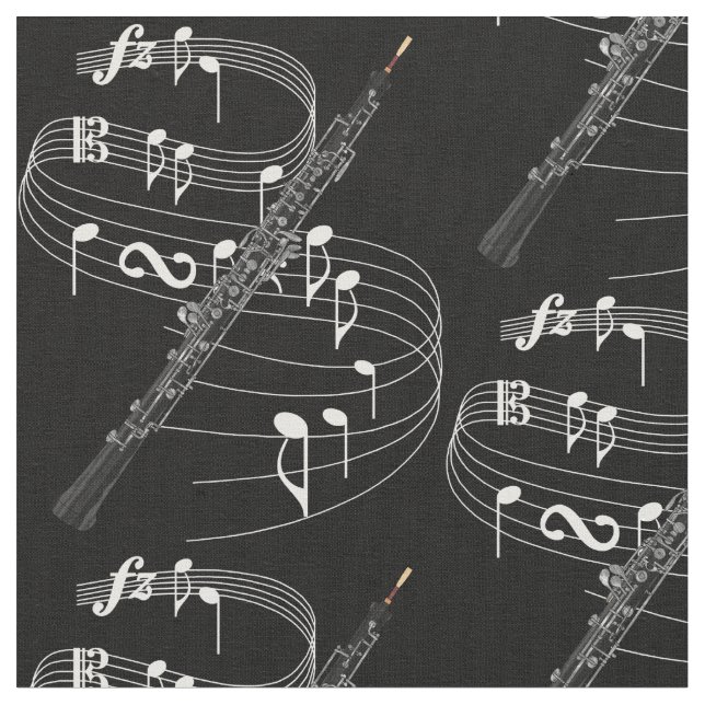 Oboe Fabric- Dark Fabric (Close Up)