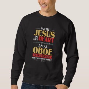 Oboe Instrument Music Player Beginner Lesson Obois Sweatshirt