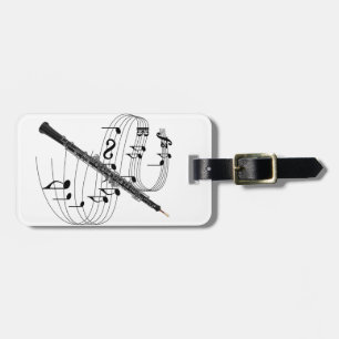 Oboe Luggage Tag