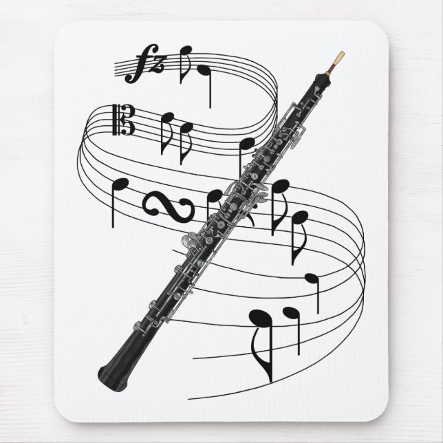 Oboe Mouse Pad (Front)