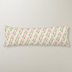 Oboe Musical Instrument Music Band Orchestra Pink Body Cushion