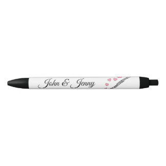 Oboe Musician Custom Wedding Favour Gift Black Ink Pen