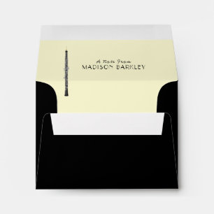Oboe Musician Music Teacher Envelope