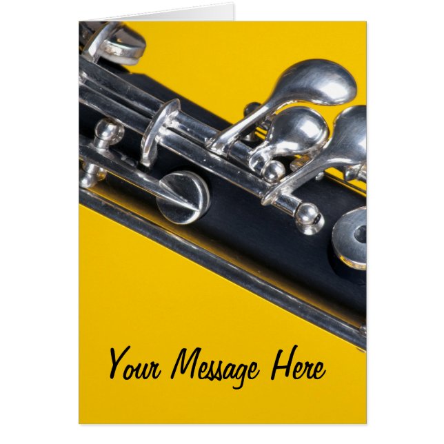 Oboe on Yellow Background (Front)