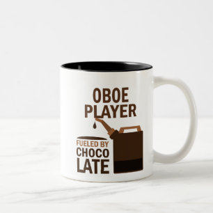 Oboe Player (Funny) Chocolate Two-Tone Coffee Mug