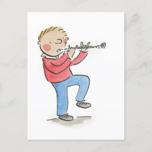 Oboe Postcard