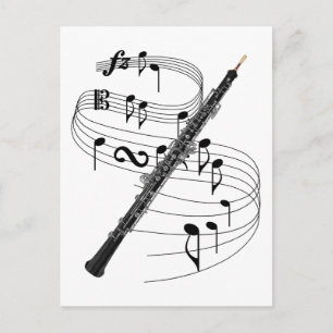 Oboe Postcard