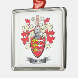 O'Brien Coat of Arms Metal Tree Decoration