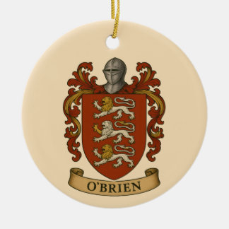 O'Brien Family Crest Magnet Ceramic Ornament
