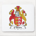 O'Brien Family Crest Mouse Pad<br><div class="desc"></div>