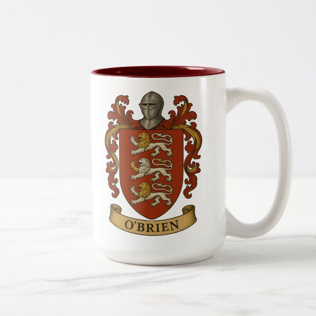 O'Brien Family Crest Mug (Right)