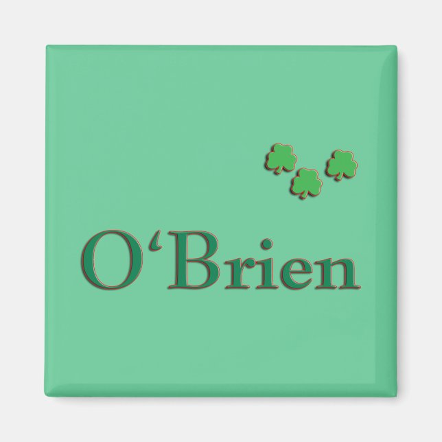 O'Brien Family Magnet (Front)