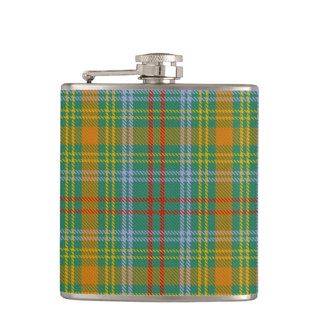 O'Brien Tartan Flask (Front)