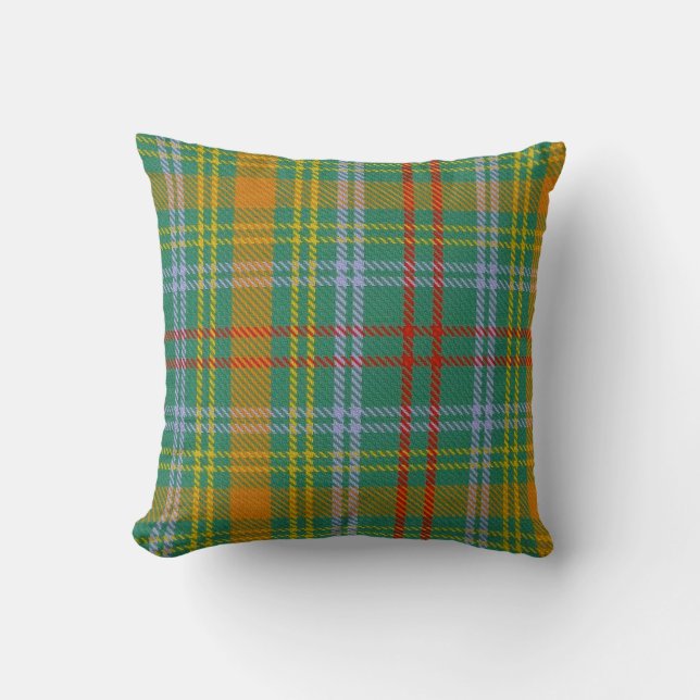O'Brien Tartan Pillow (Front)