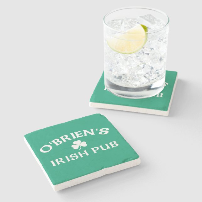 O'Brien's Irish Pub  Stone Coaster (Side)