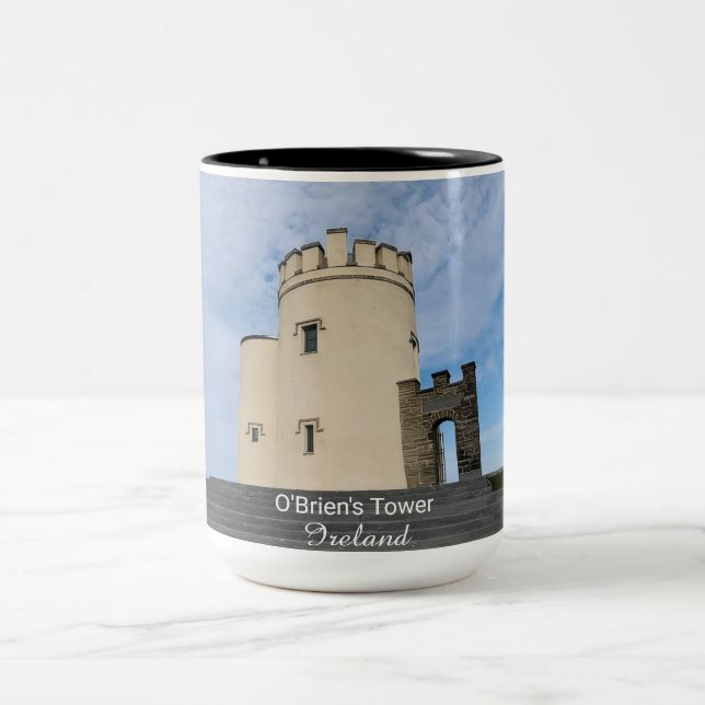 O'Brien's Tower Ireland Souvenir Coffee Cup (Center)