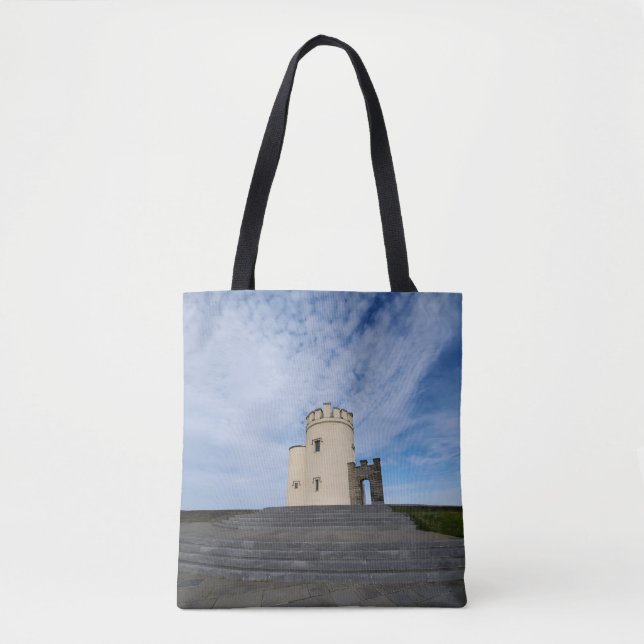 O'Brien's Tower Ireland Souvenir Tote Bag (Front)