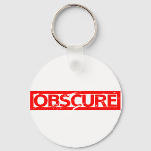 Obscure Stamp Key Ring