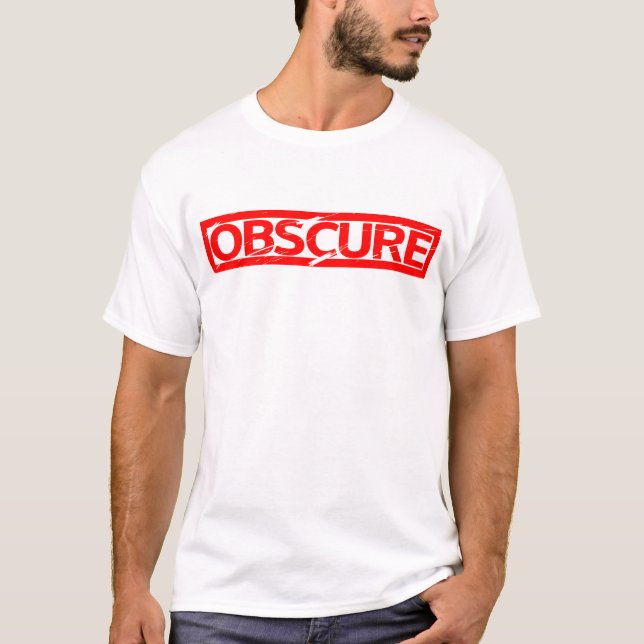 Obscure Stamp T-Shirt (Front)