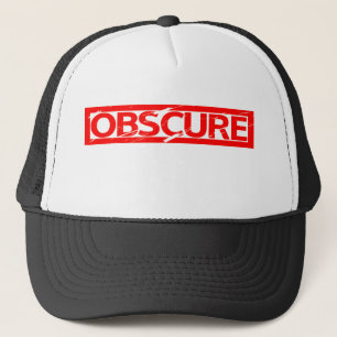 Obscure Stamp Trucker Hat